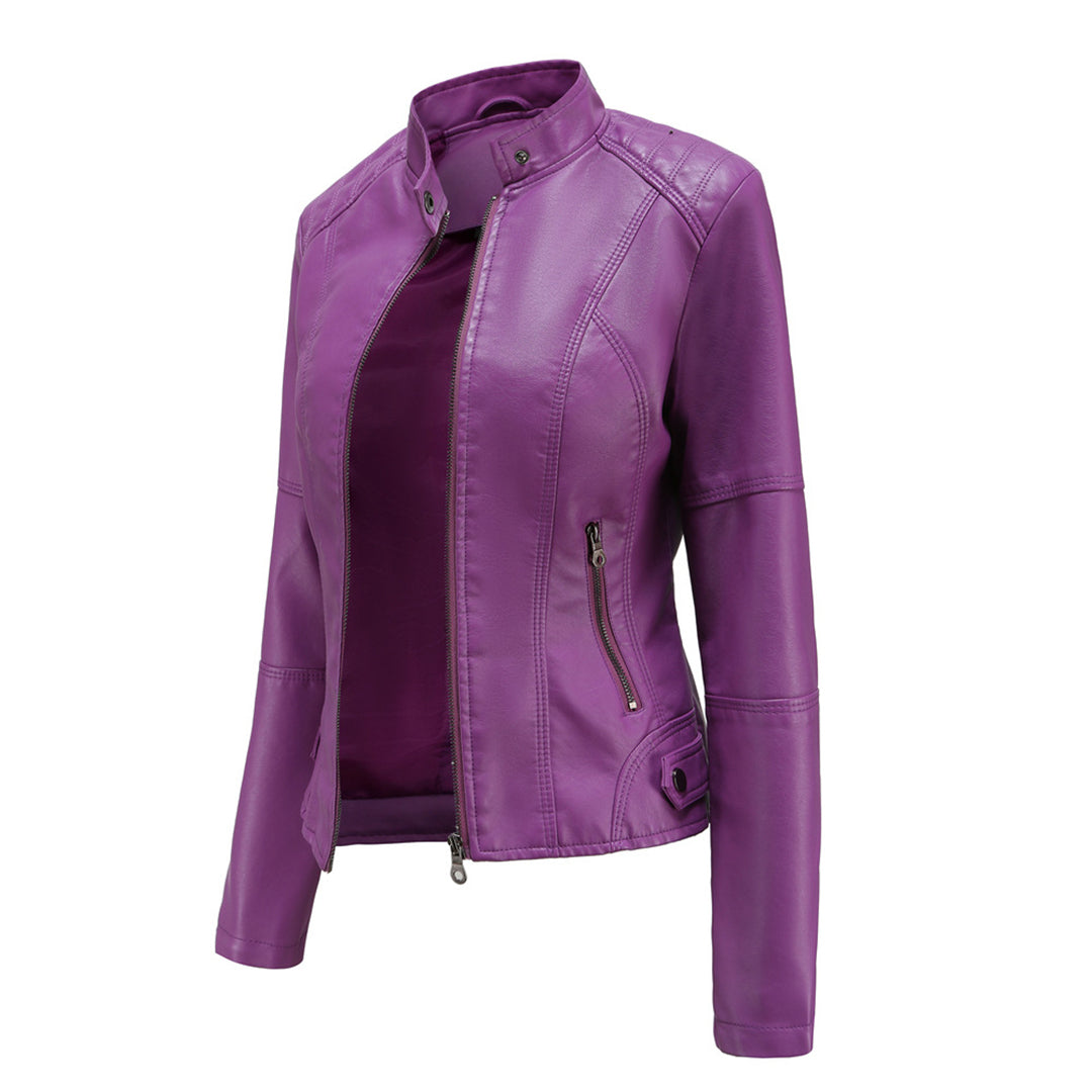 Valéria™ | Veste Élégante Esprit Cuir