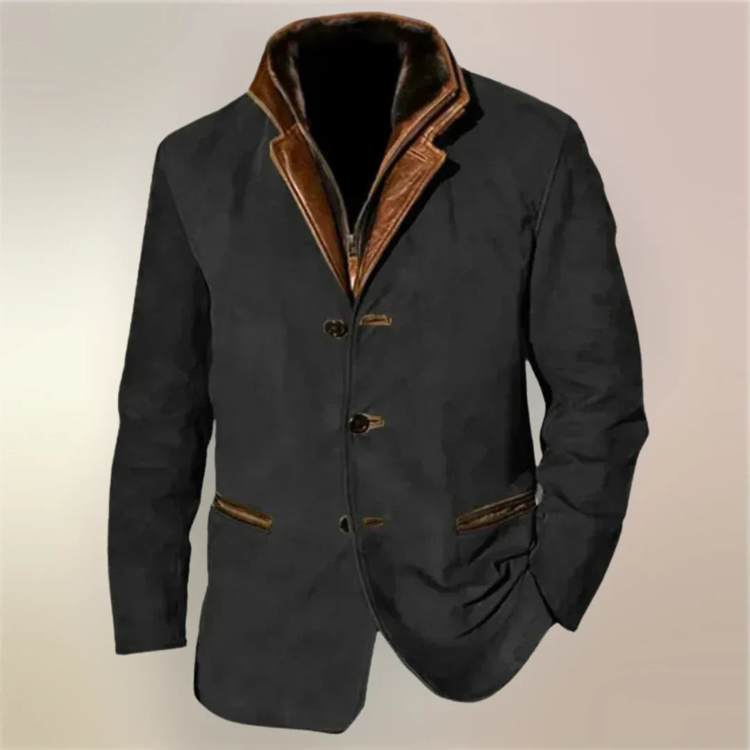 Jack™ | Veste Élégance Suédée