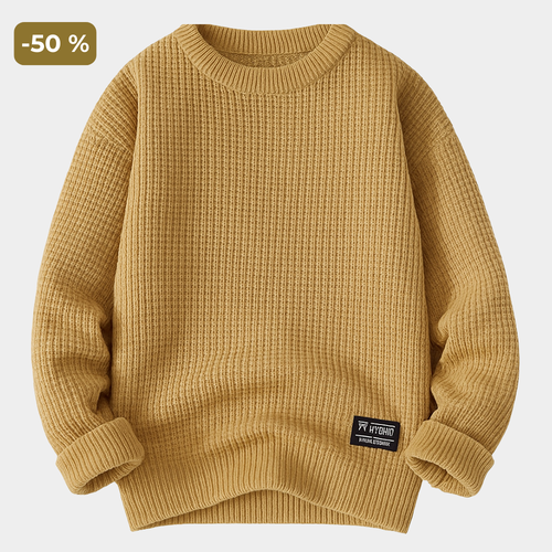 Benjamin™ | Pull Texturé Maille Nid d’Abeille