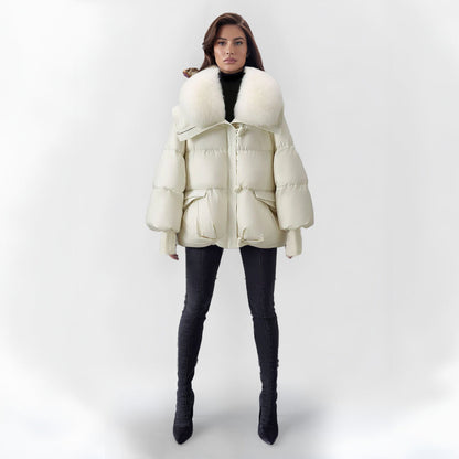 Céliane™ | Manteau Hiver Luxe Col Douillet