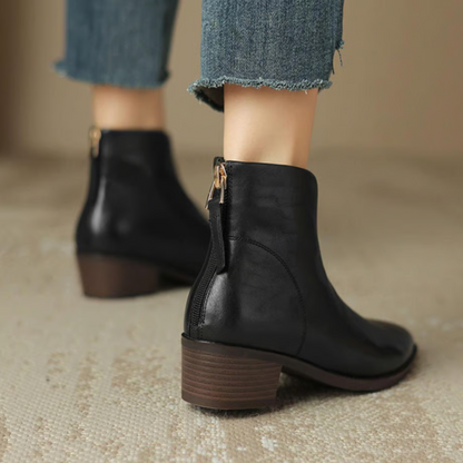 Séverine™ | Bottines Élégantes à Talon Raffiné