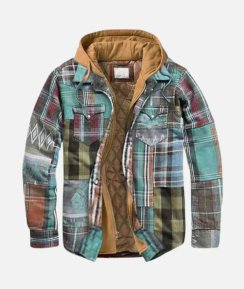 Émile™ | Veste Patchwork à Carreaux