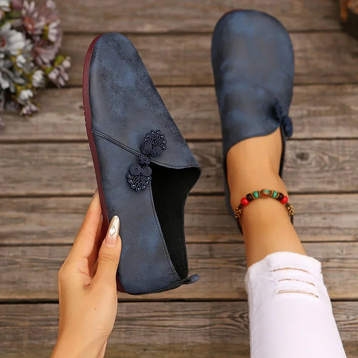 Liora™ | Sandales Confort Soutien Naturel