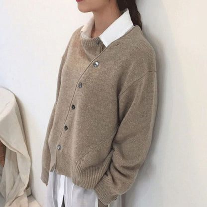 Victoire™ | Cardigan Élégance Asymétrique