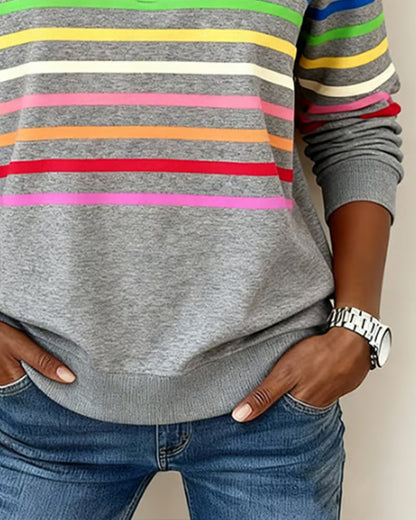 Camille™ | Pull Décontracté à Col Zippé