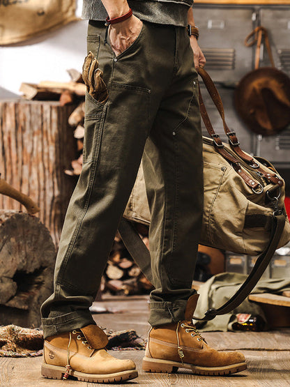 Maxime™ | Pantalon Utilitaire en Coton Sergé