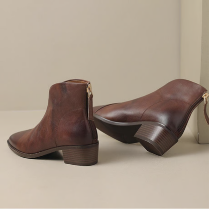 Séverine™ | Bottines Élégantes à Talon Raffiné
