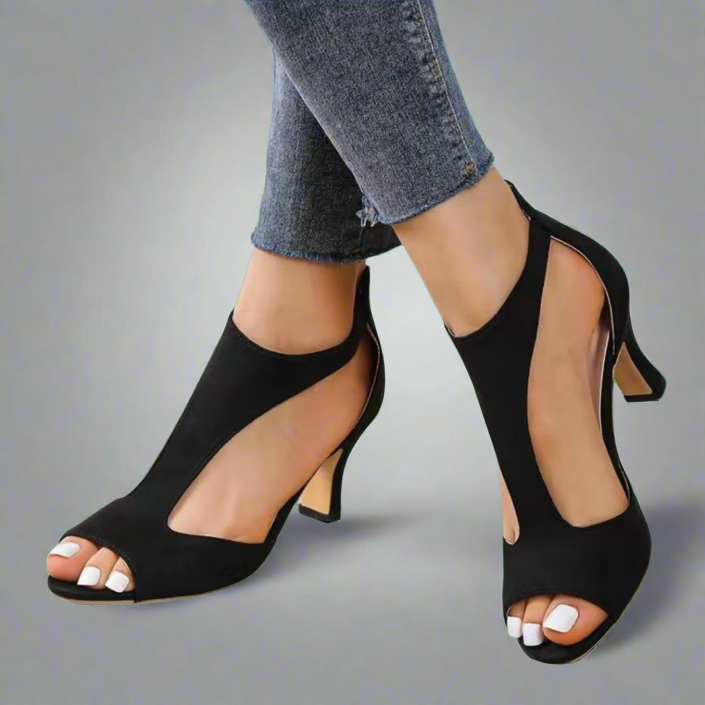 Celestine™ | Sandales Élégantes à Talon Confort