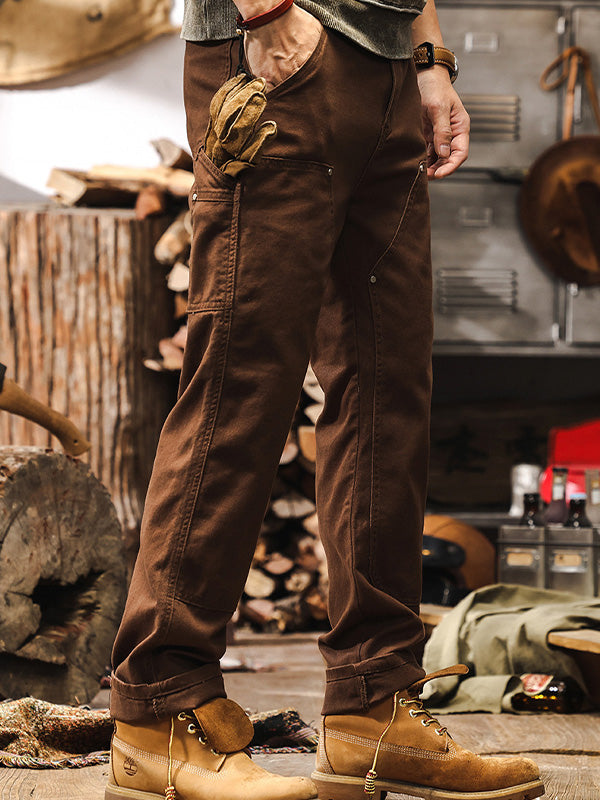 Maxime™ | Pantalon Utilitaire en Coton Sergé