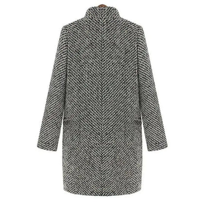 Camille™ | Manteau Long Laine Élégance Pure