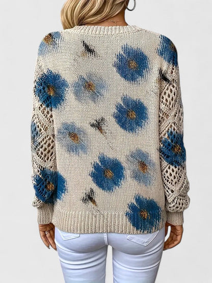 Aurélie™ | Pull Élégance Florale