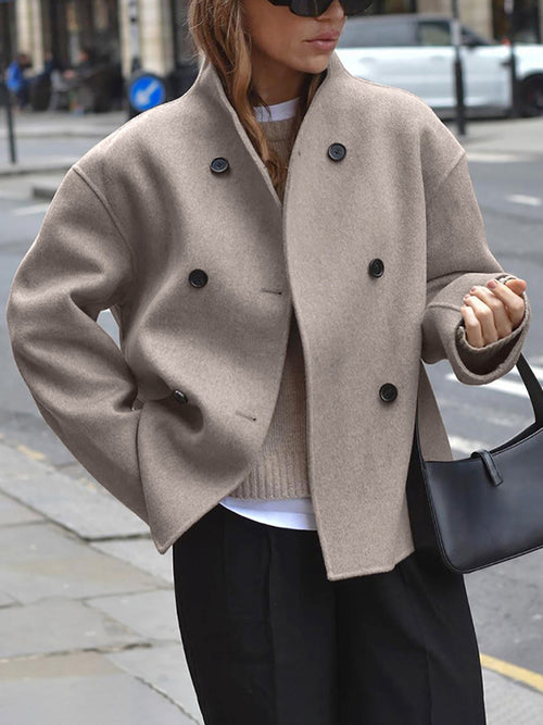 Thaïs™ | Veste Double Boutonnage Silhouette Chic
