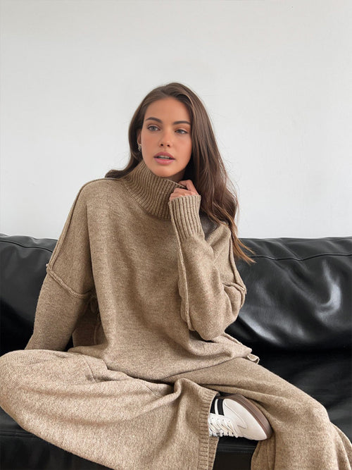 Élora™ | Ensemble Maille Col Roulé