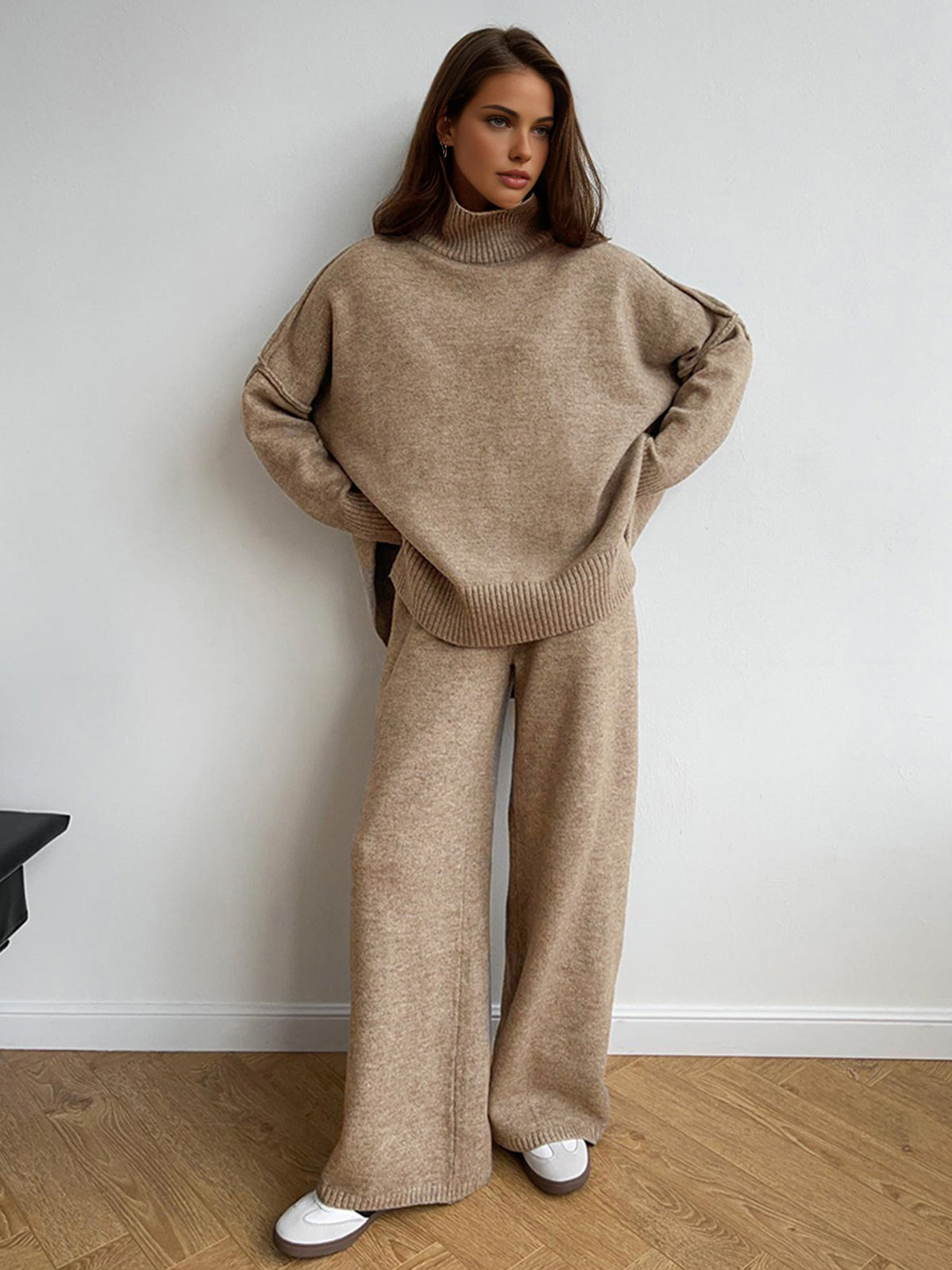 Élora™ | Ensemble Maille Col Roulé