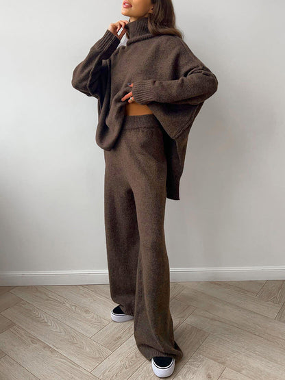 Élora™ | Ensemble Maille Col Roulé