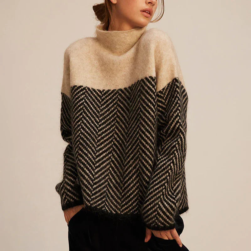 Florence™ | Pull Col Roulé Élégance Intemporelle