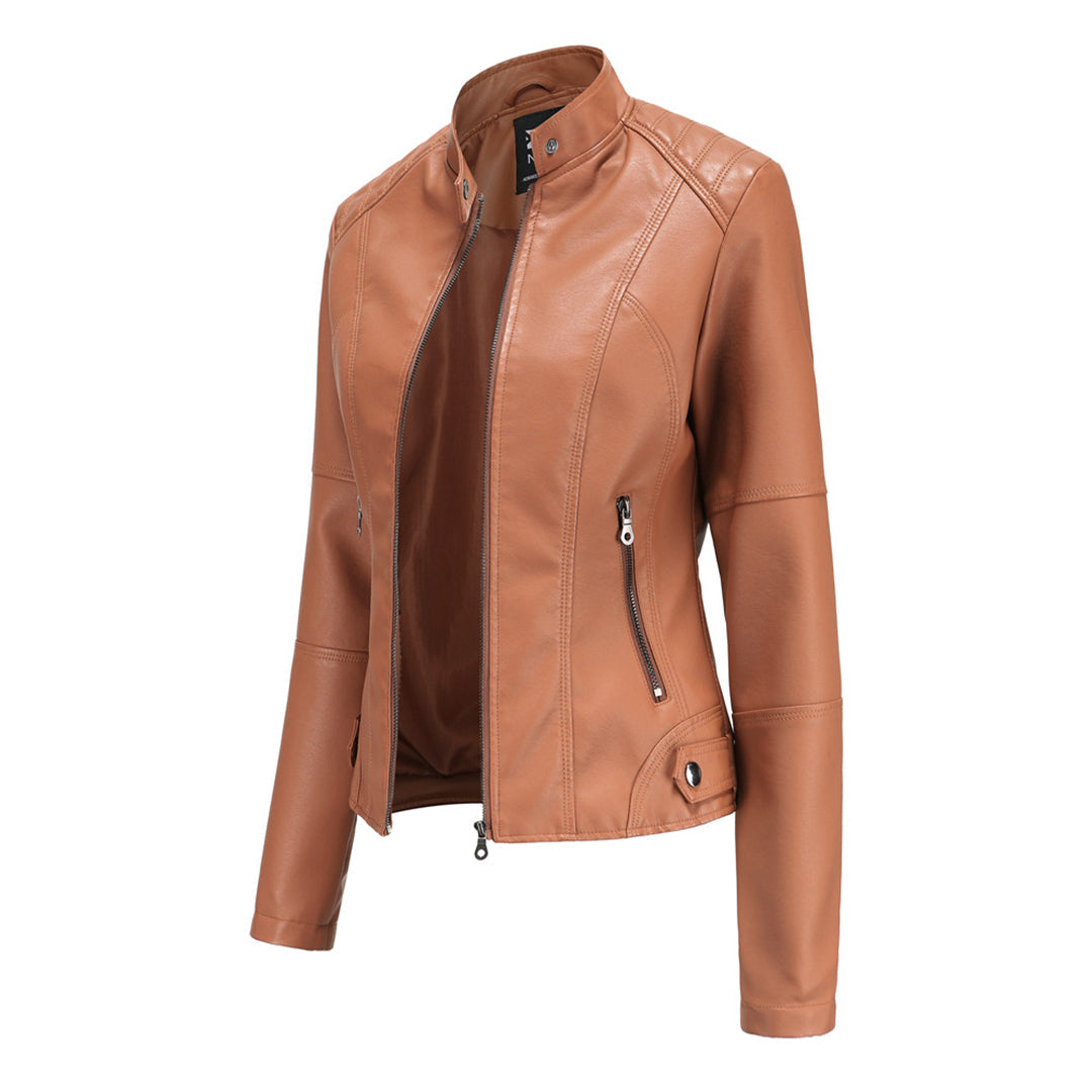 Valéria™ | Veste Élégante Esprit Cuir