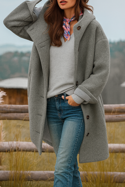 Thaïs™ | Manteau Long Élégance Confort