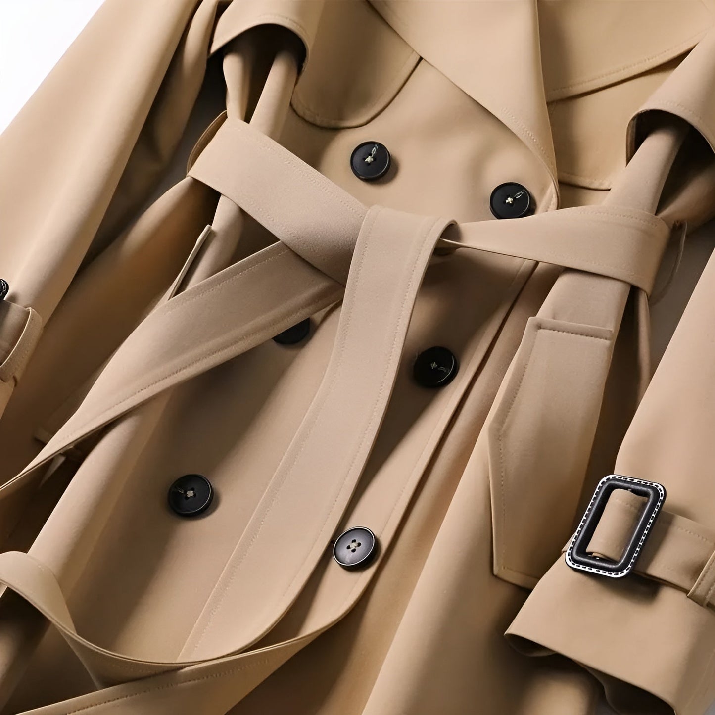 Gabrielle™ | Trench Élégance Intemporelle