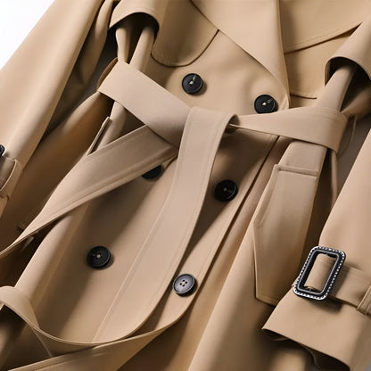 Gabrielle™ | Trench Élégance Intemporelle