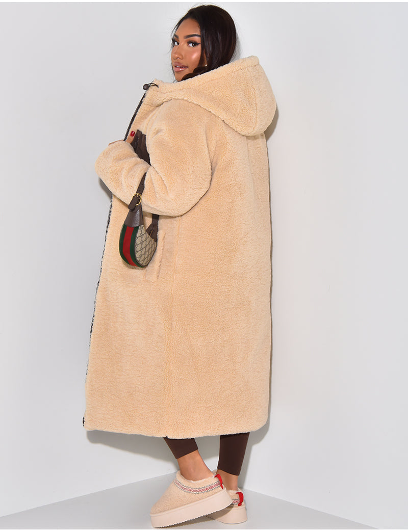 Maristelle™ | Manteau Réversible Douceur Élégante