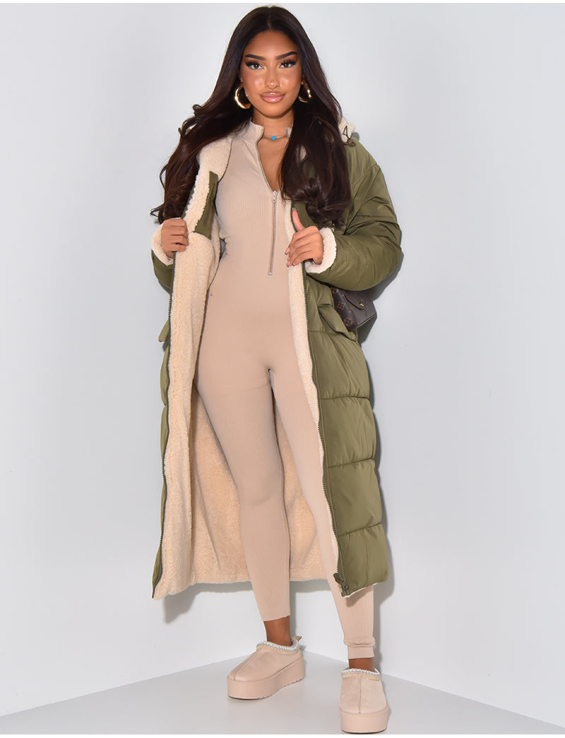 Maristelle™ | Manteau Réversible Douceur Élégante