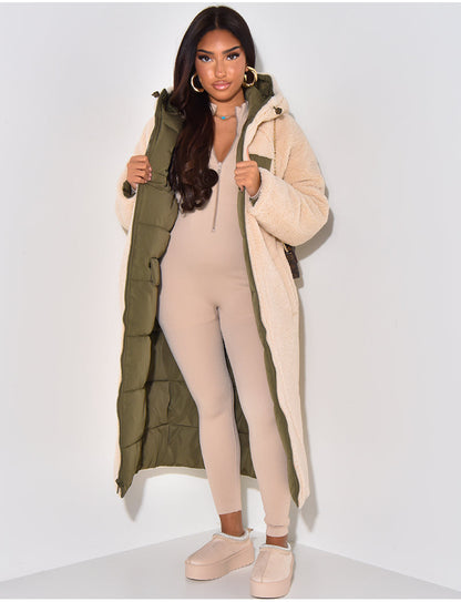 Maristelle™ | Manteau Réversible Douceur Élégante