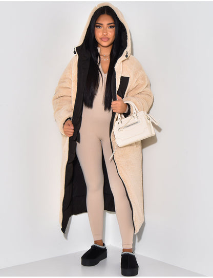 Maristelle™ | Manteau Réversible Douceur Élégante