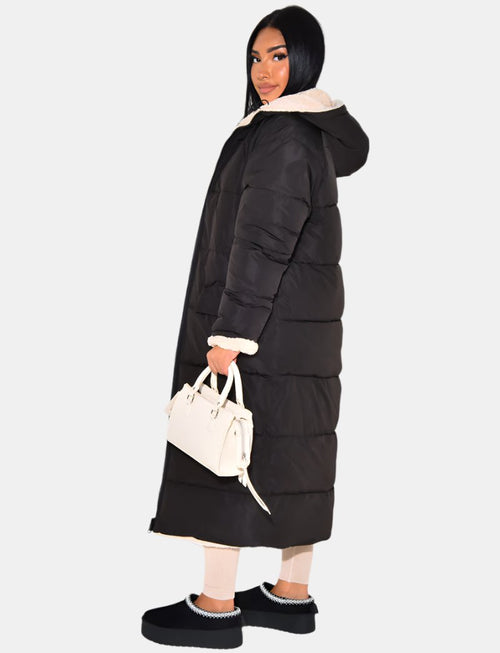 Maristelle™ | Manteau Réversible Douceur Élégante