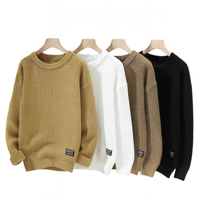 Benjamin™ | Pull Texturé Maille Nid d’Abeille