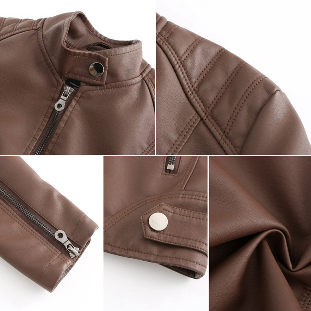 Valéria™ | Veste Élégante Esprit Cuir