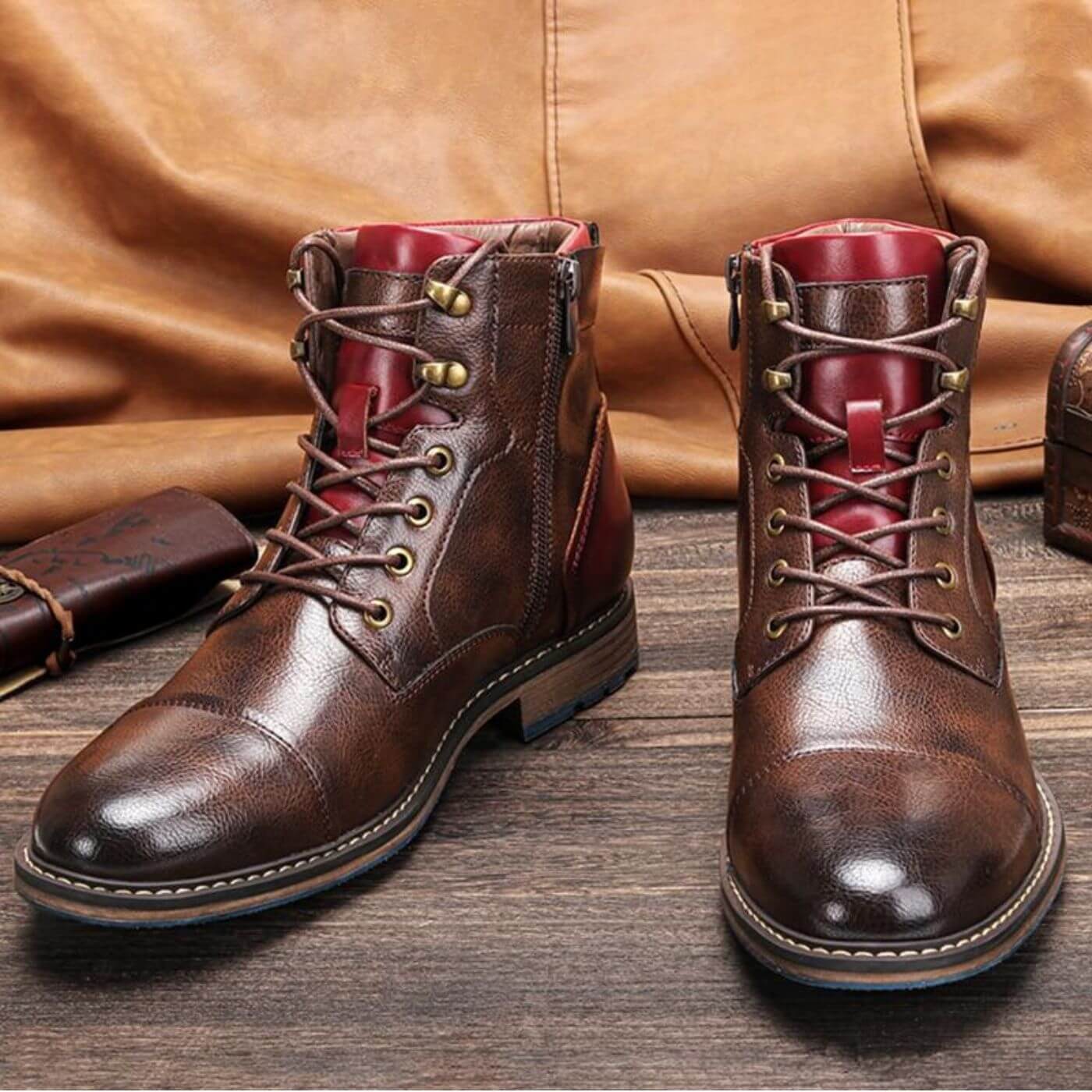 Amaury™ | Bottines Cuir Héritage Distingué