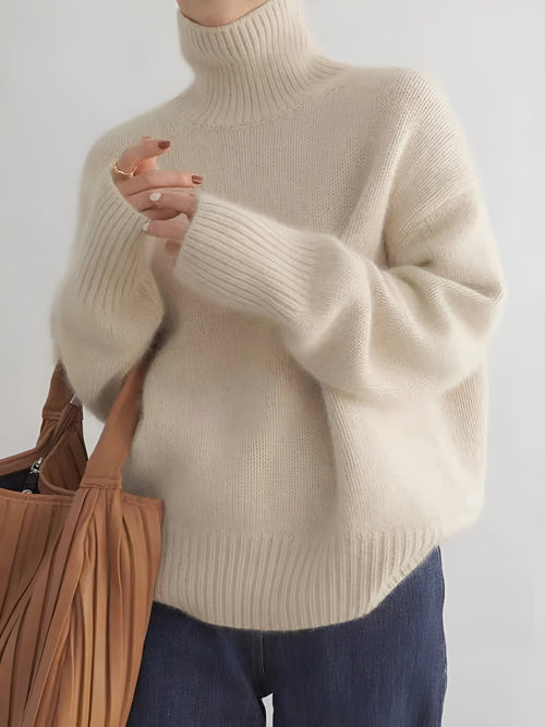Lisa™ | Pull Col Roulé Douceur Élégante
