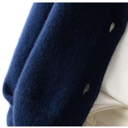Gabrielle™ | Cardigan Classique Camel