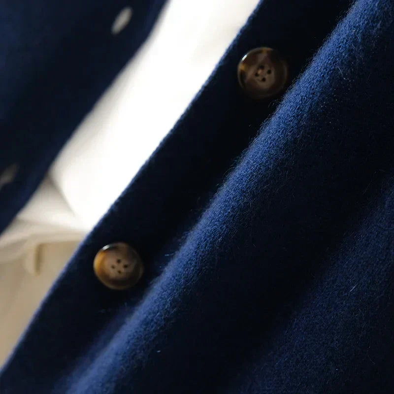 Gabrielle™ | Cardigan Classique Camel