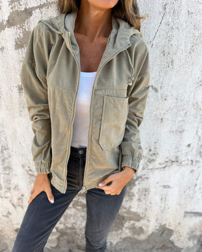 Léonie™ | Veste Légère Élégance Saison Douce