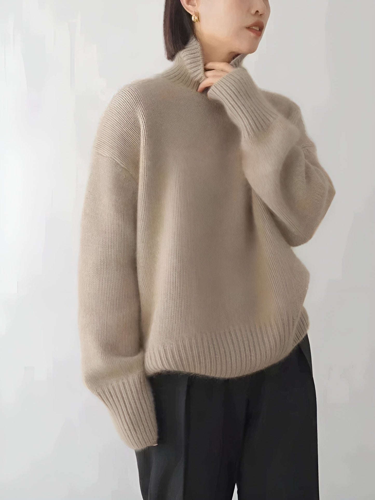 Lisa™ | Pull Col Roulé Douceur Élégante