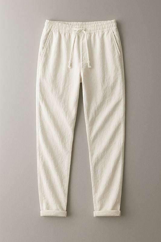 Maël™ | Pantalon Léger en Lin