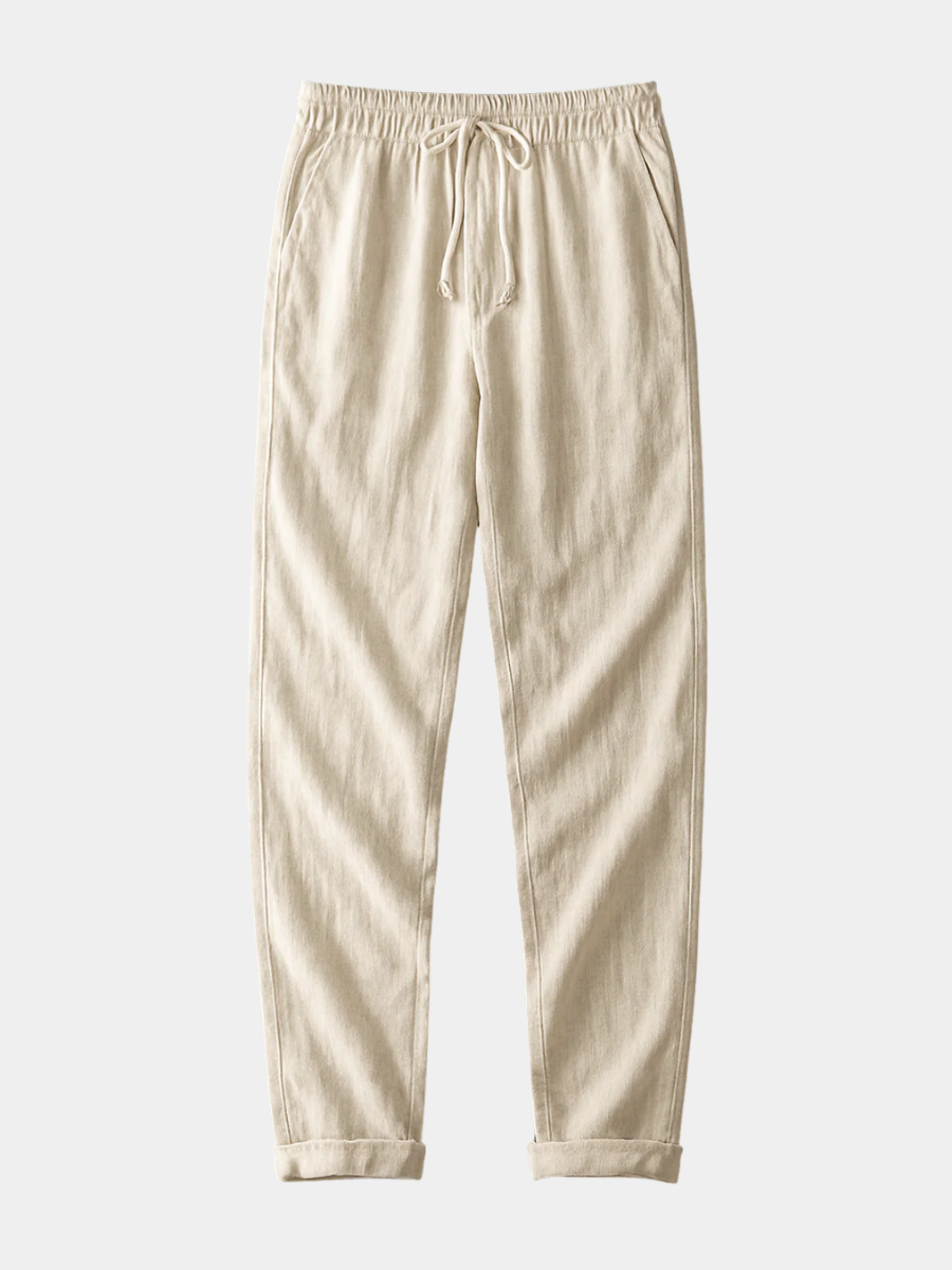 Maël™ | Pantalon Léger en Lin