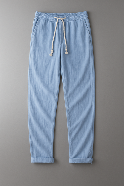 Maël™ | Pantalon Léger en Lin