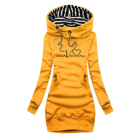 Émilienne™ | Robe Sweat Confort Élégant