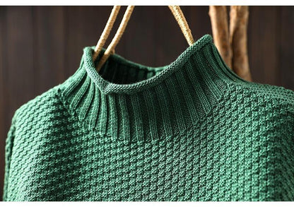 Éliane™ | Pull Maille Waffle Raffinée