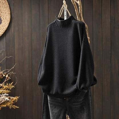 Éliane™ | Pull Maille Waffle Raffinée