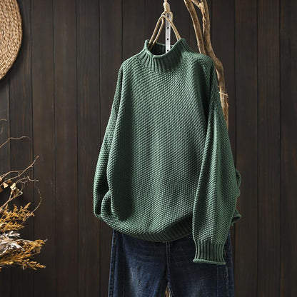Éliane™ | Pull Maille Waffle Raffinée