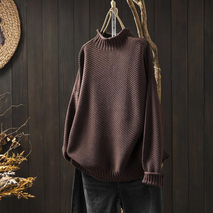 Éliane™ | Pull Maille Waffle Raffinée
