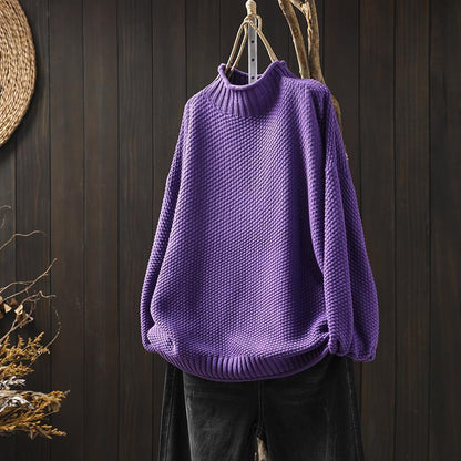 Éliane™ | Pull Maille Waffle Raffinée