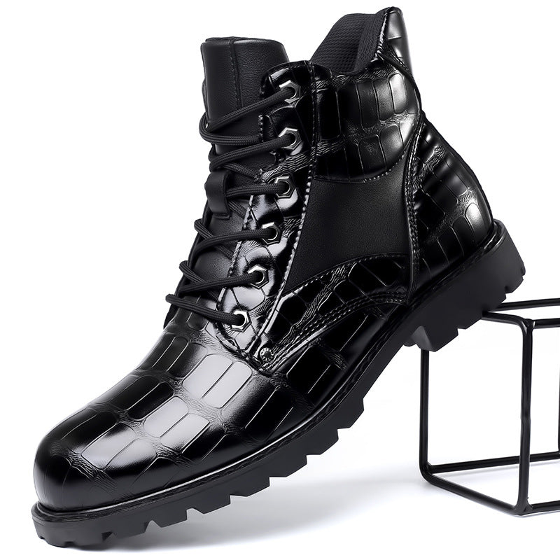 Dario™ | Bottes Relief Crocodile Prestige