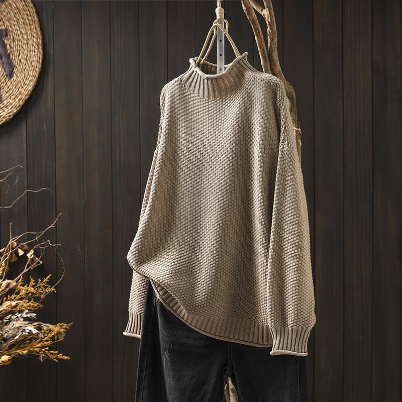 Éliane™ | Pull Maille Waffle Raffinée