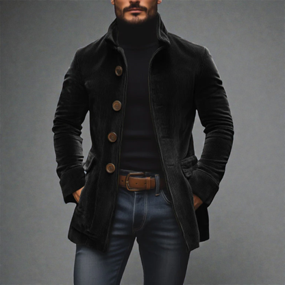 Lorenzo™ | Veste Élégance Velours Côtelé
