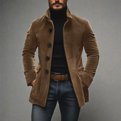Lorenzo™ | Veste Élégance Velours Côtelé
